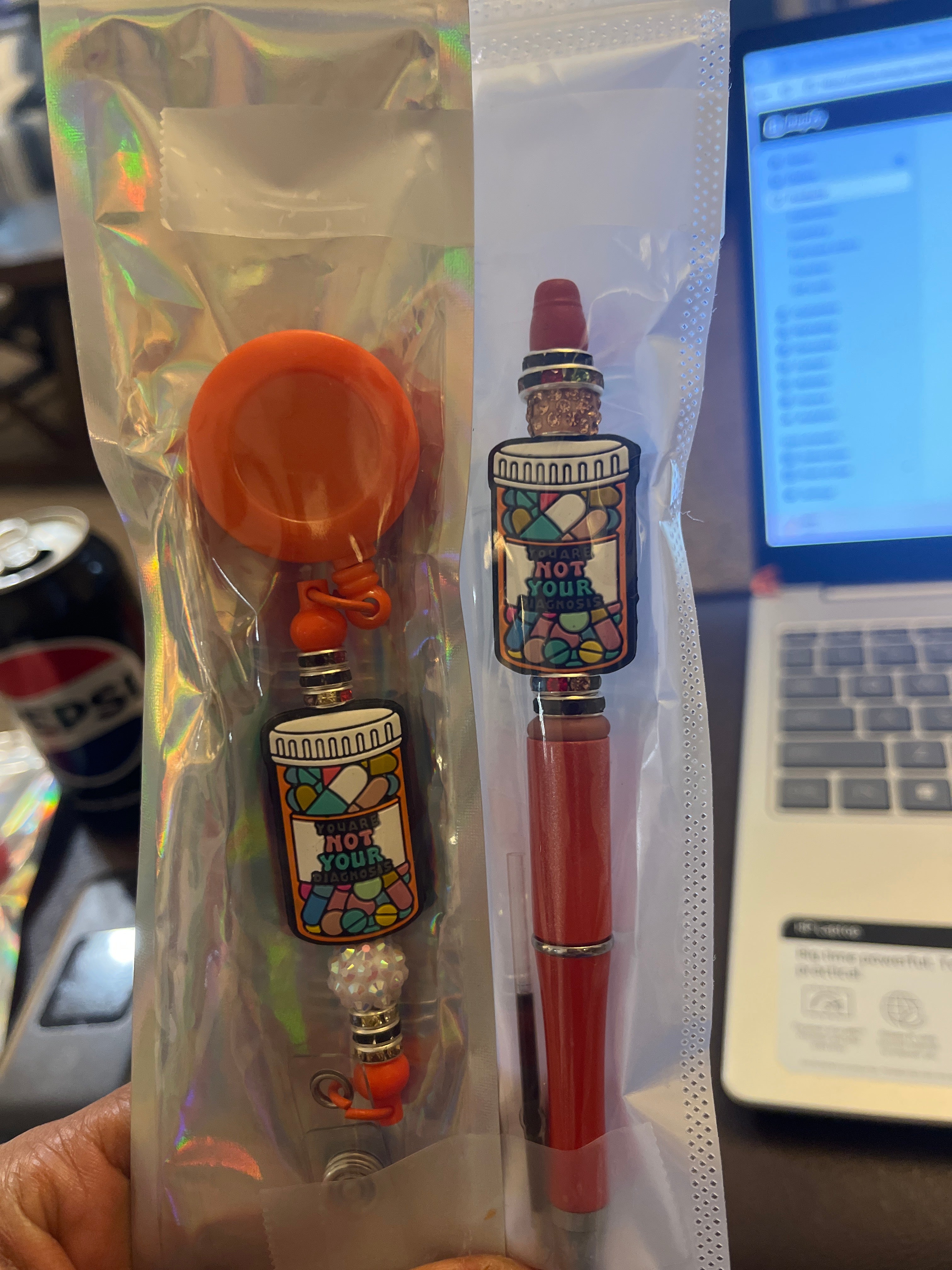 Badge Reel & Pen Set