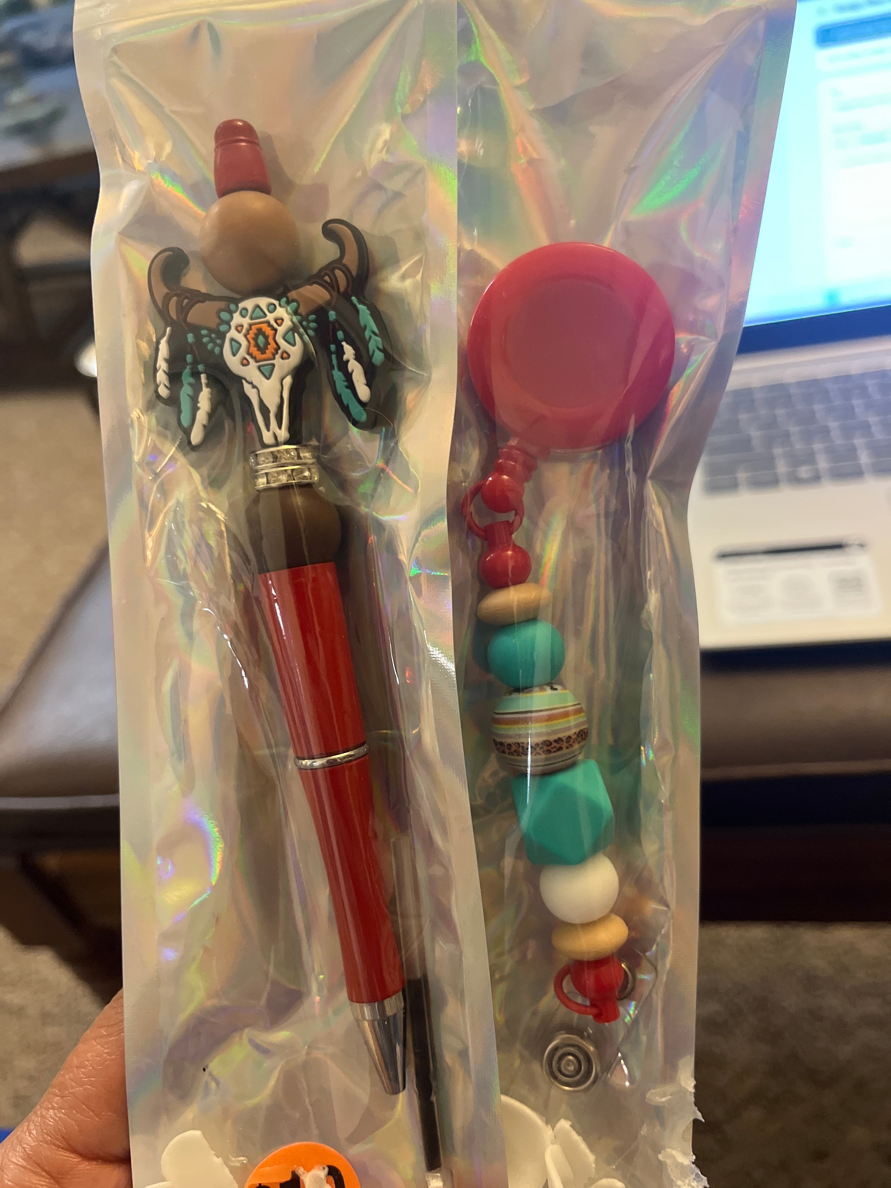 Badge Reel & Pen Set