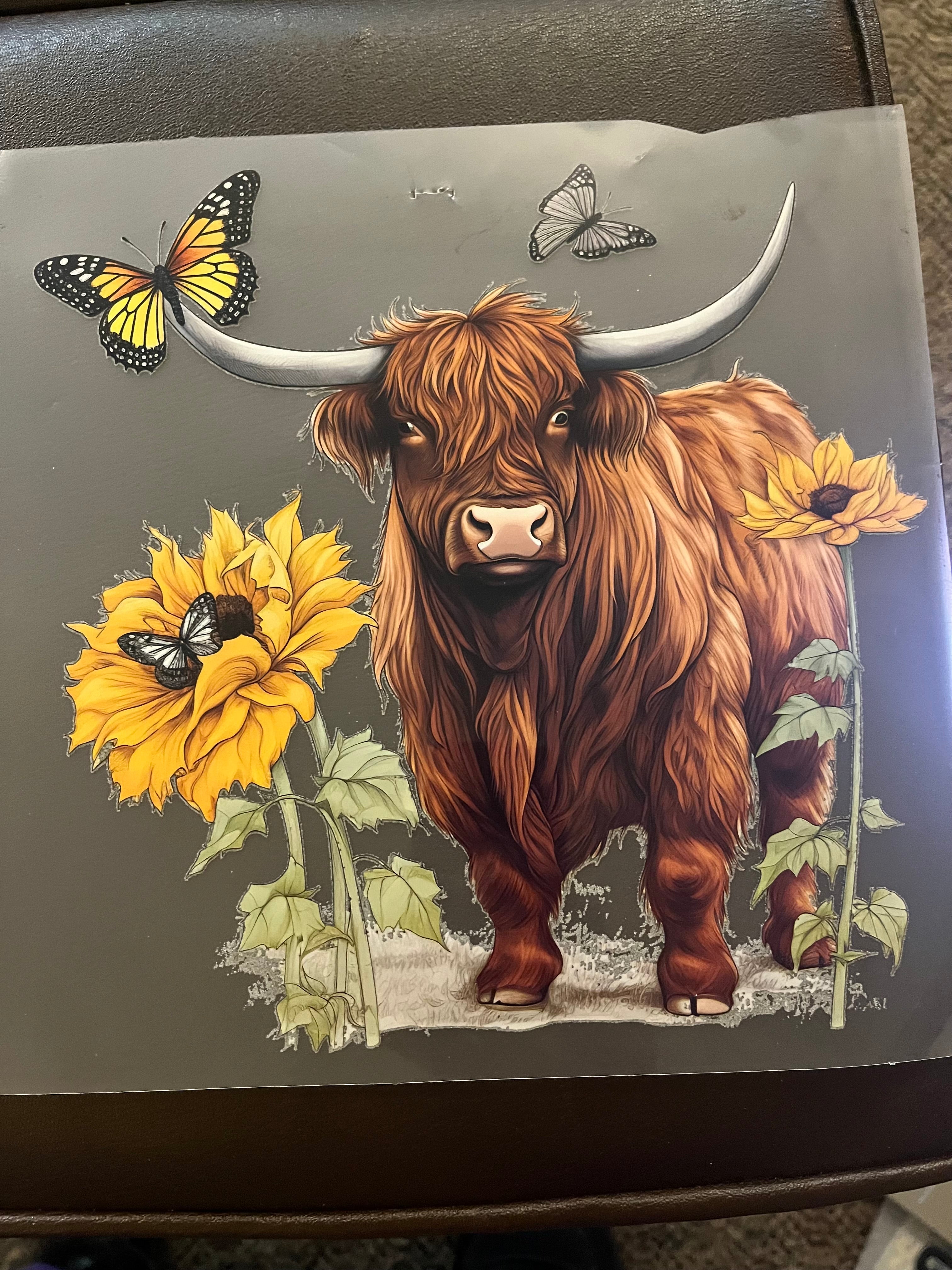 Cow Print Basic (no words) (iron on)