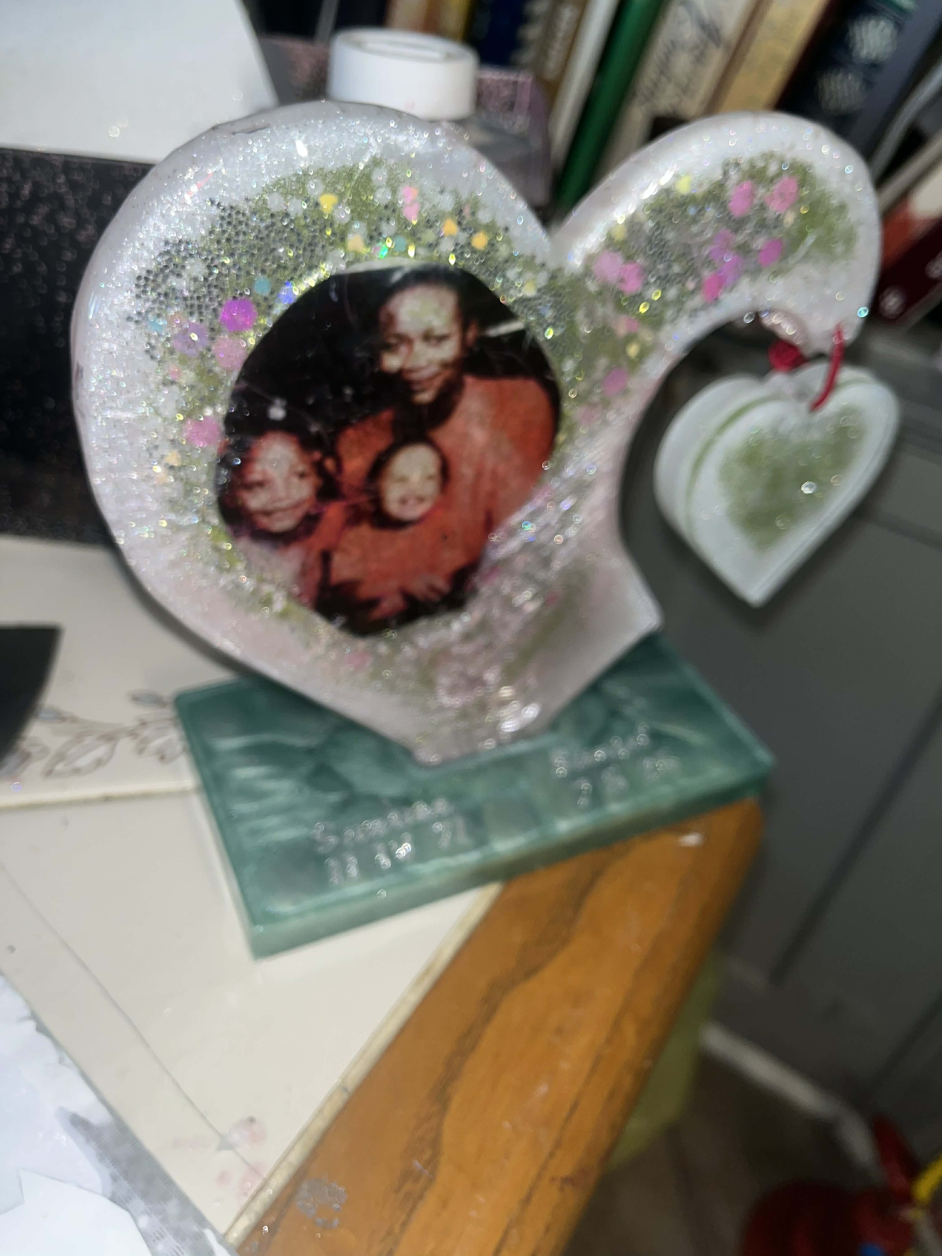 Double Heart Frame