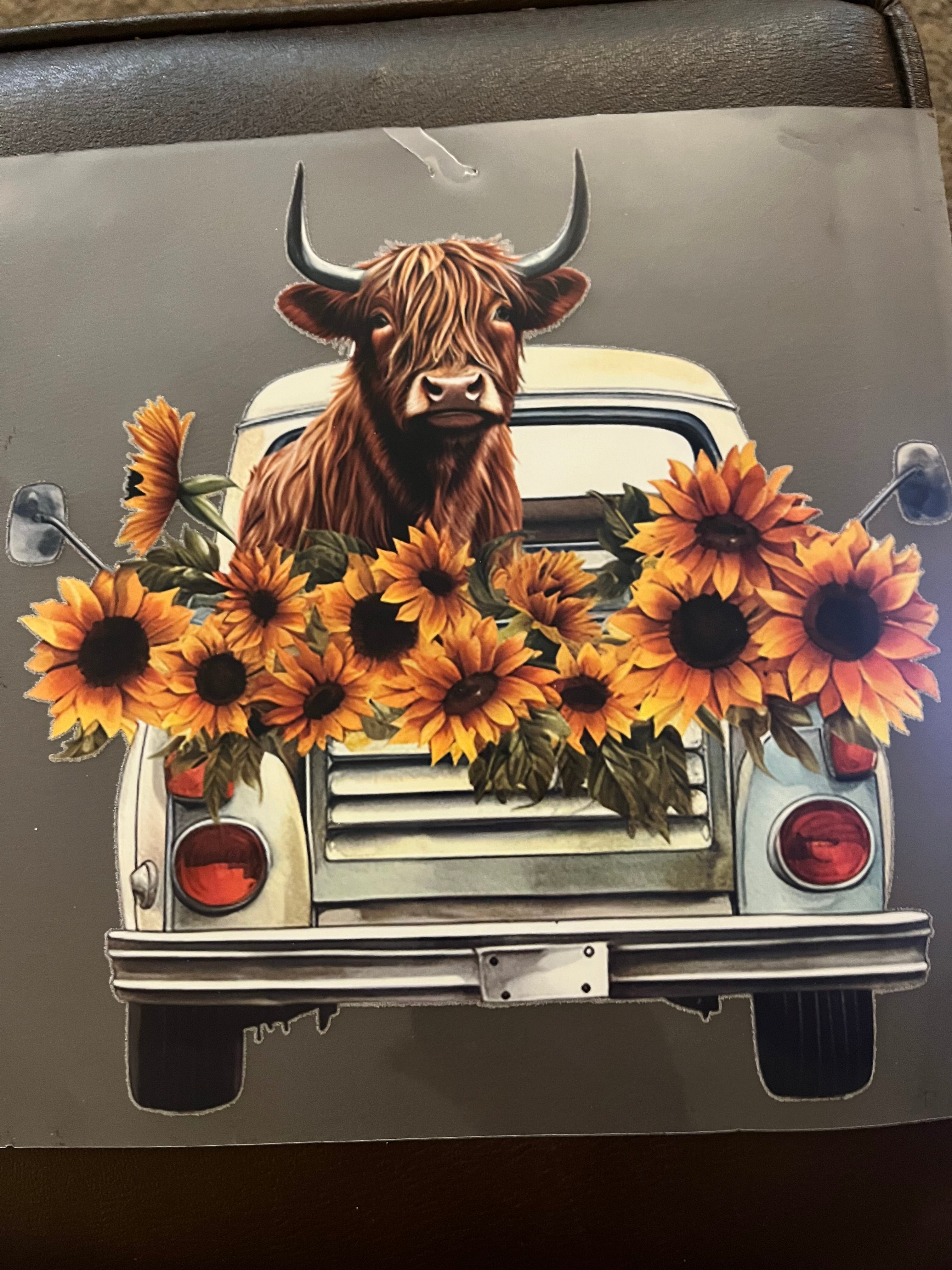 Cow Print Basic (no words) (iron on)