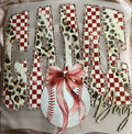 10 In DTF print Baseball