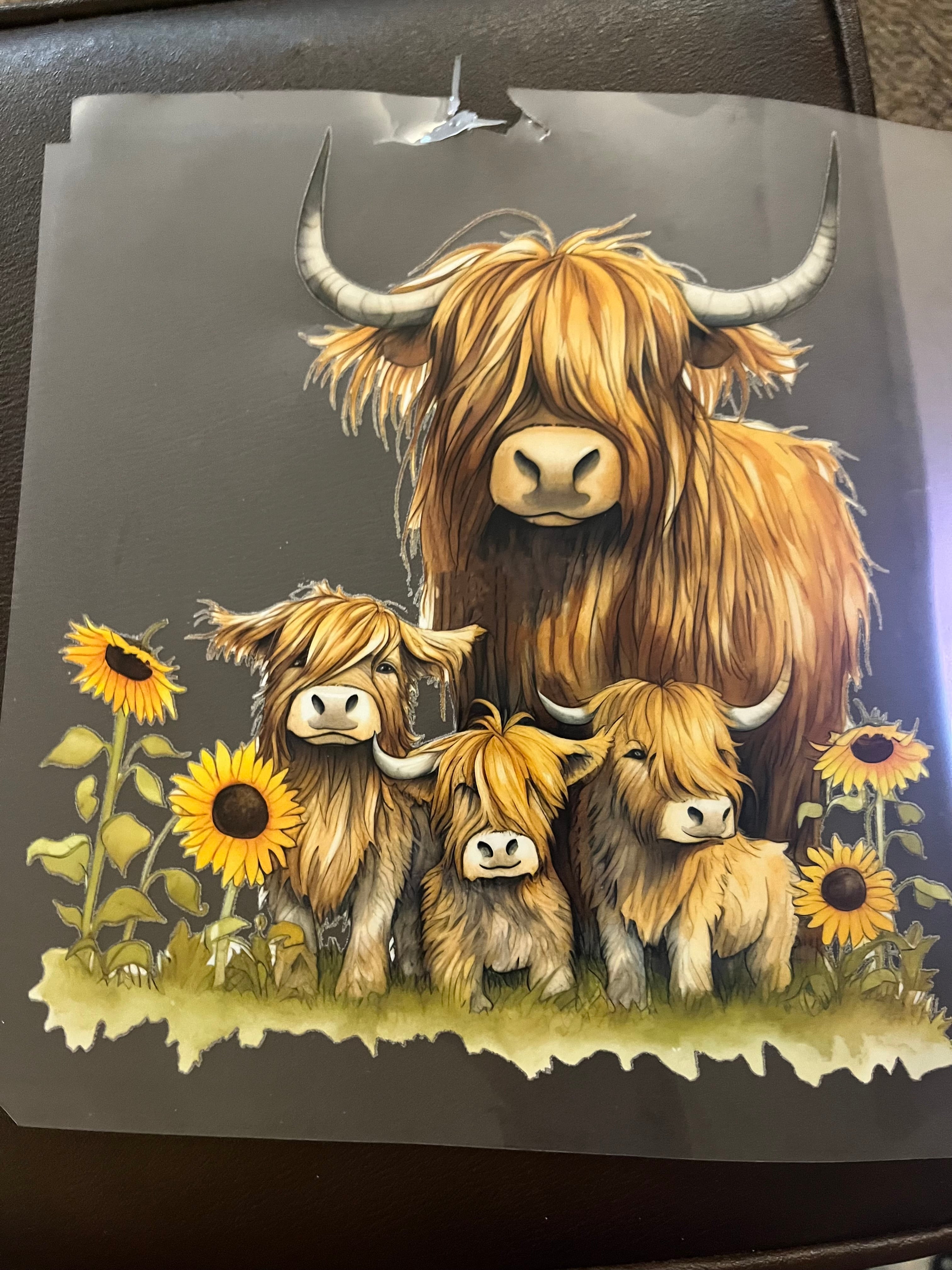 Cow Print Basic (no words) (iron on)