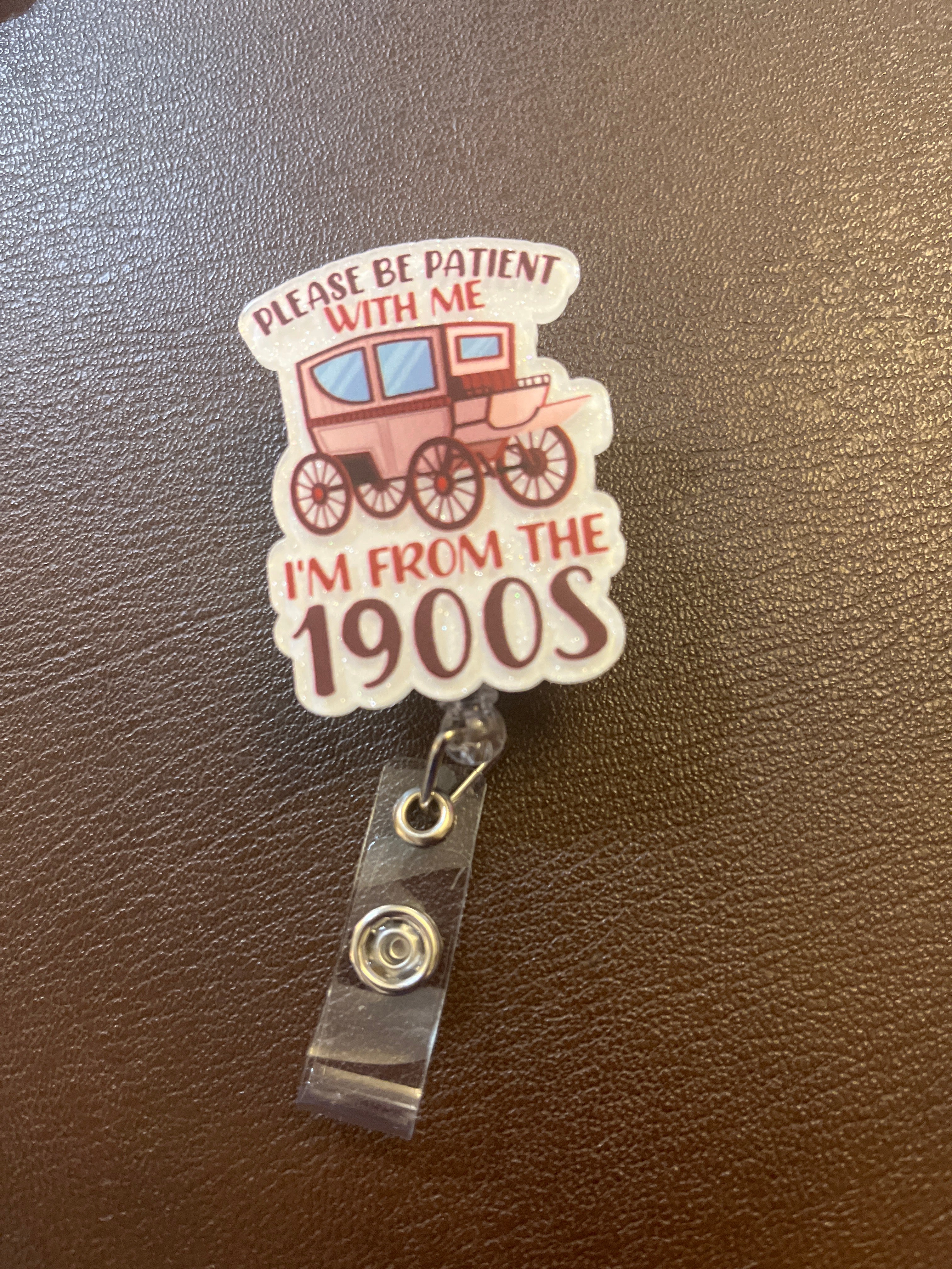 Badge Reel no beads