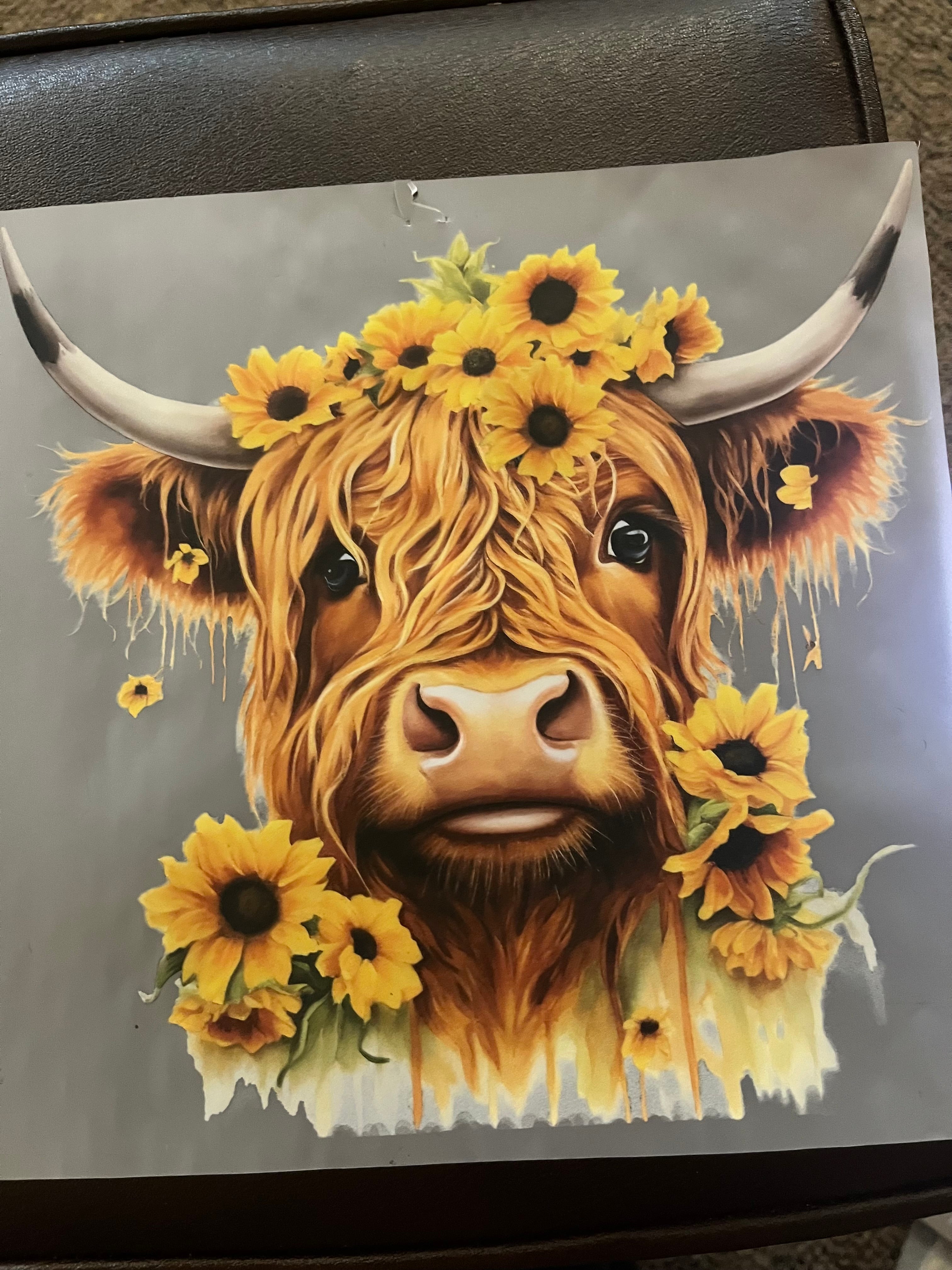 Cow Print Basic (no words) (iron on)