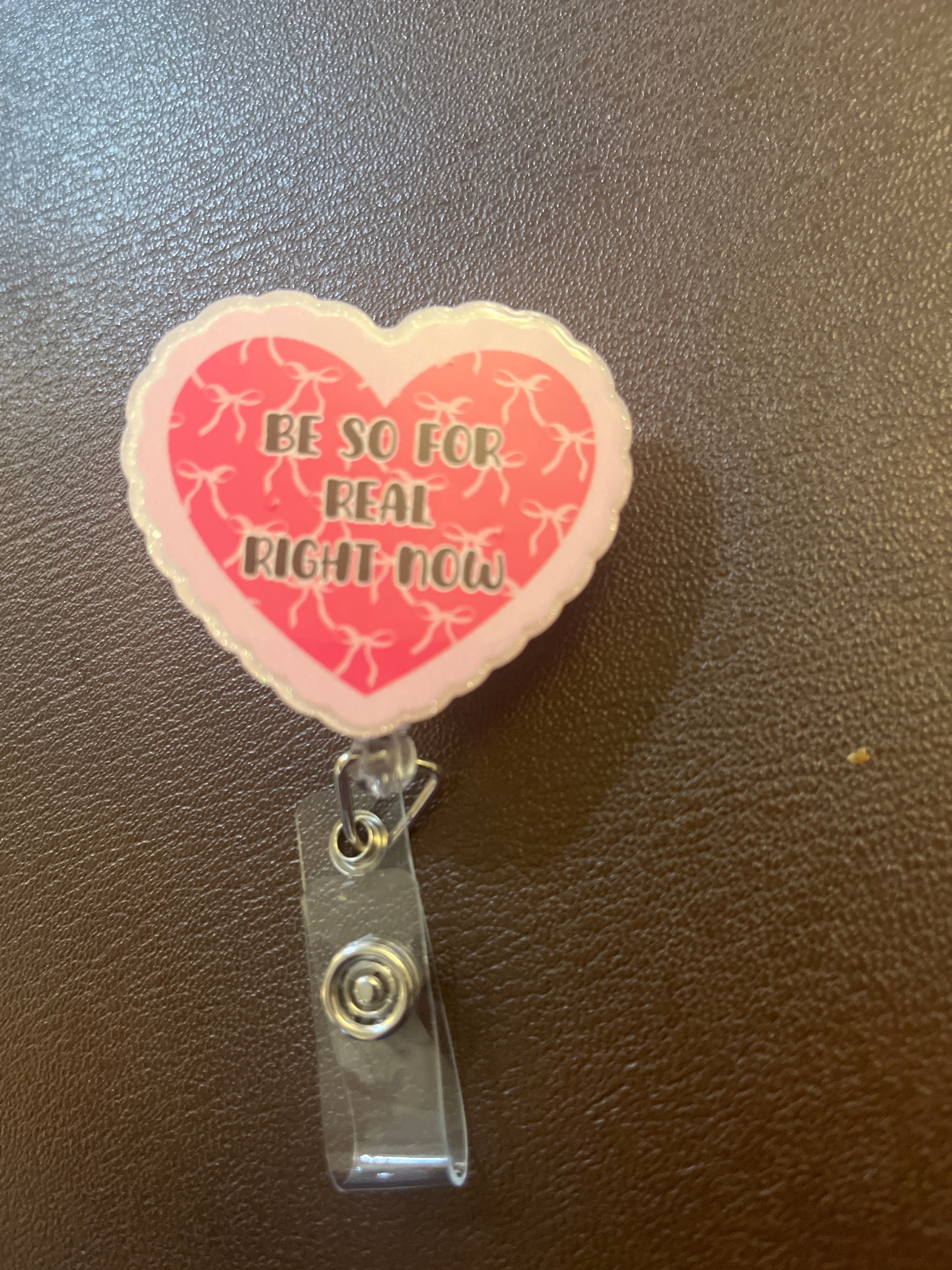 Badge Reel no beads