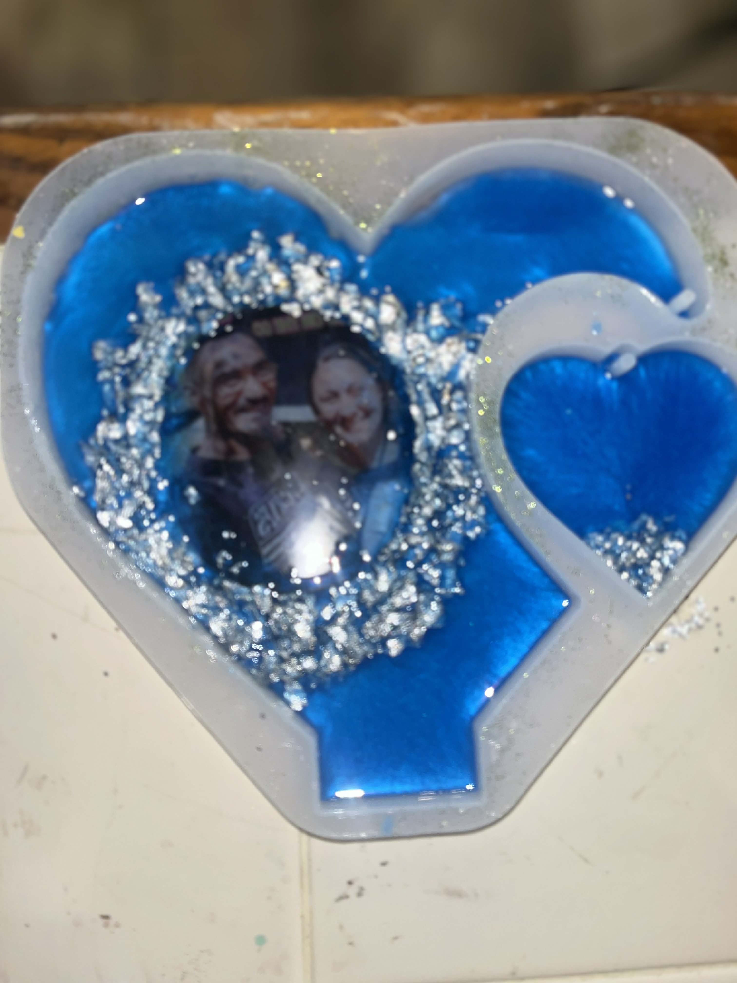 Double Heart Frame